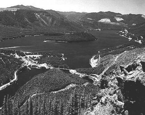 Detroit Lake, July 1960.