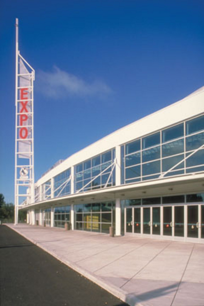 Metro owns and operates the Portland Metropolitan Exposition Center (pictured) and Oregon Convention Center and operates the Portland Center for the Performing Arts.