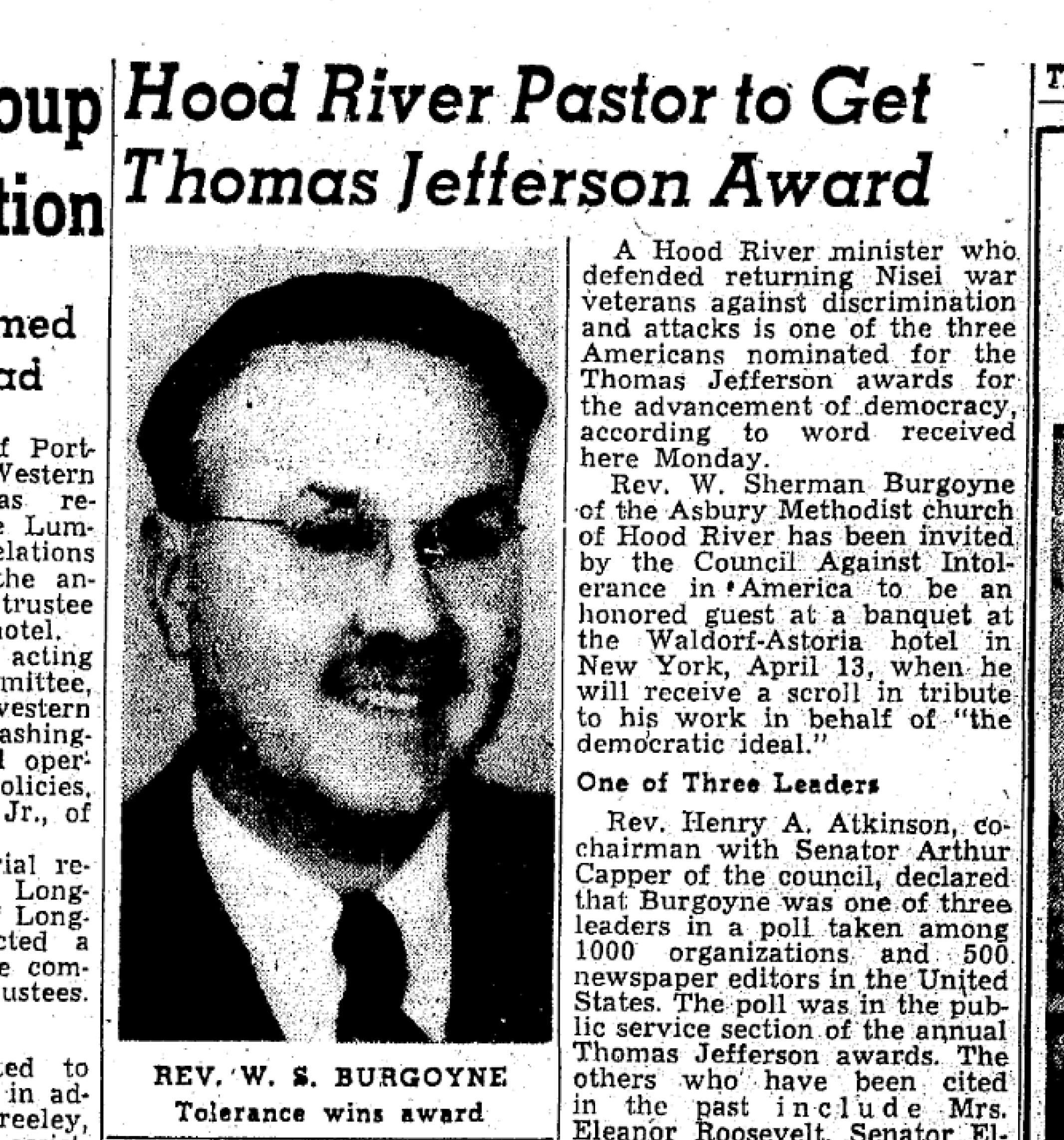 Sherman Burgoyne (1901-1964)