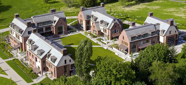 Reed College, new dorms, c. 2000