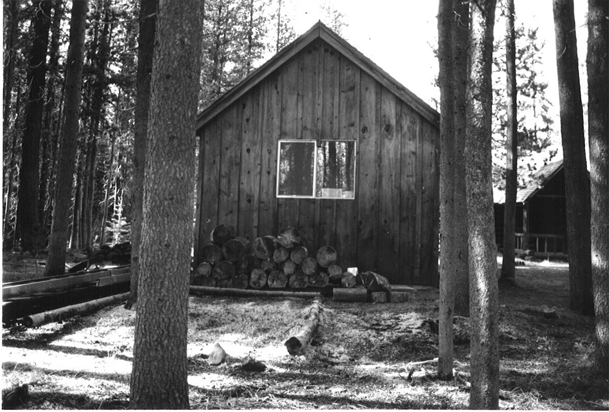 Elk Lake Guard Station, Utility Shed, 2002