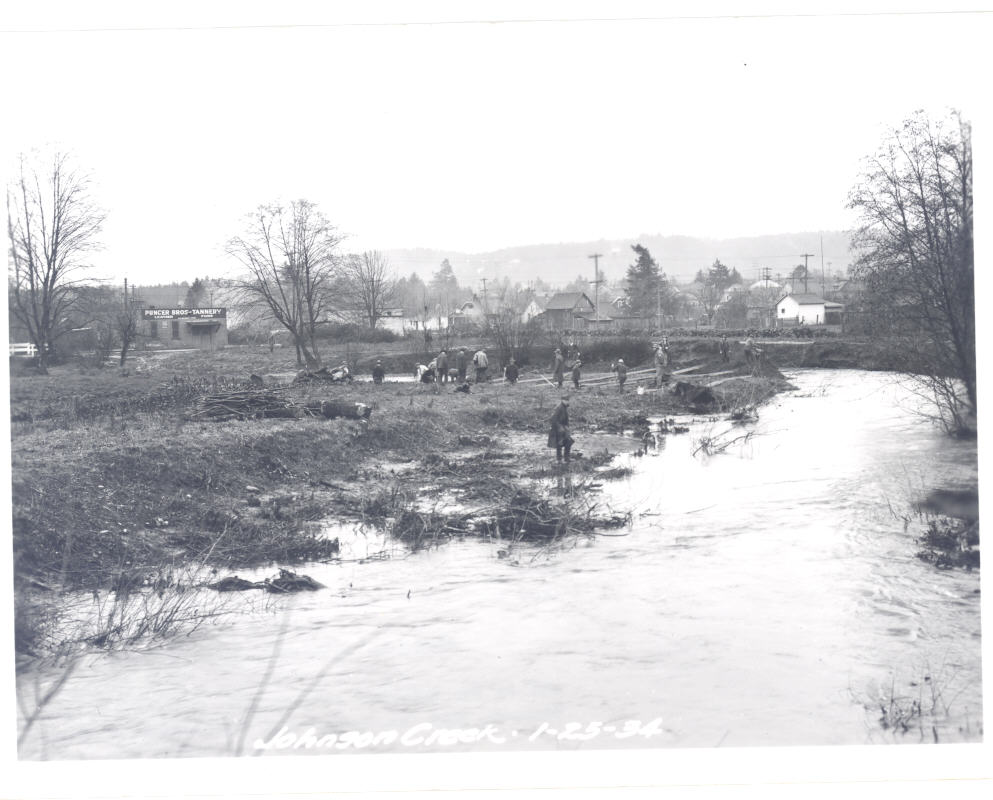 Johnson Creek, 1934