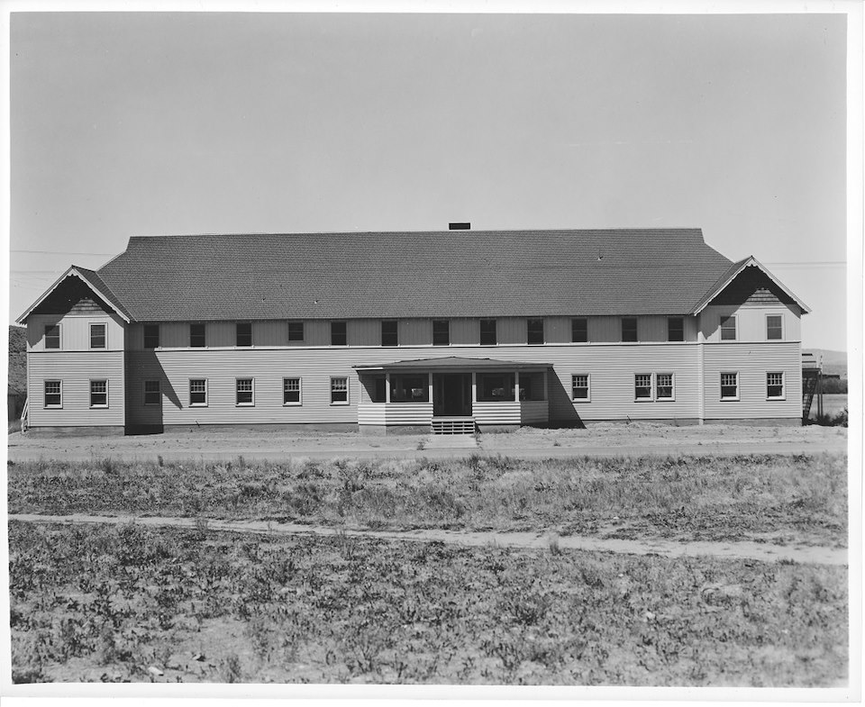 Lodging for single mill and railroad workers.
