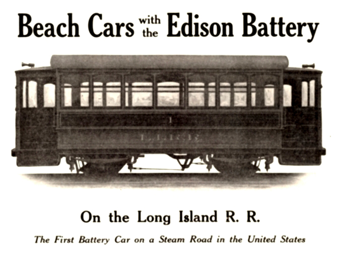 In 1911, August Lovegren placed an order for the only storage battery streetcar in Oregon.
