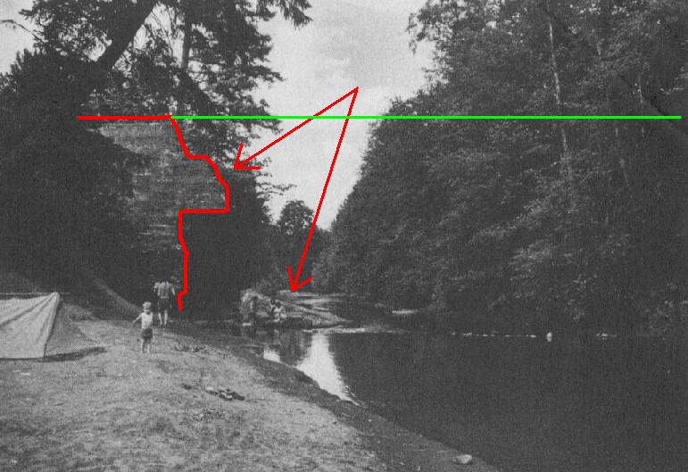 The flood damaged the Lovegren Mill and power plant the mill closed for a time.