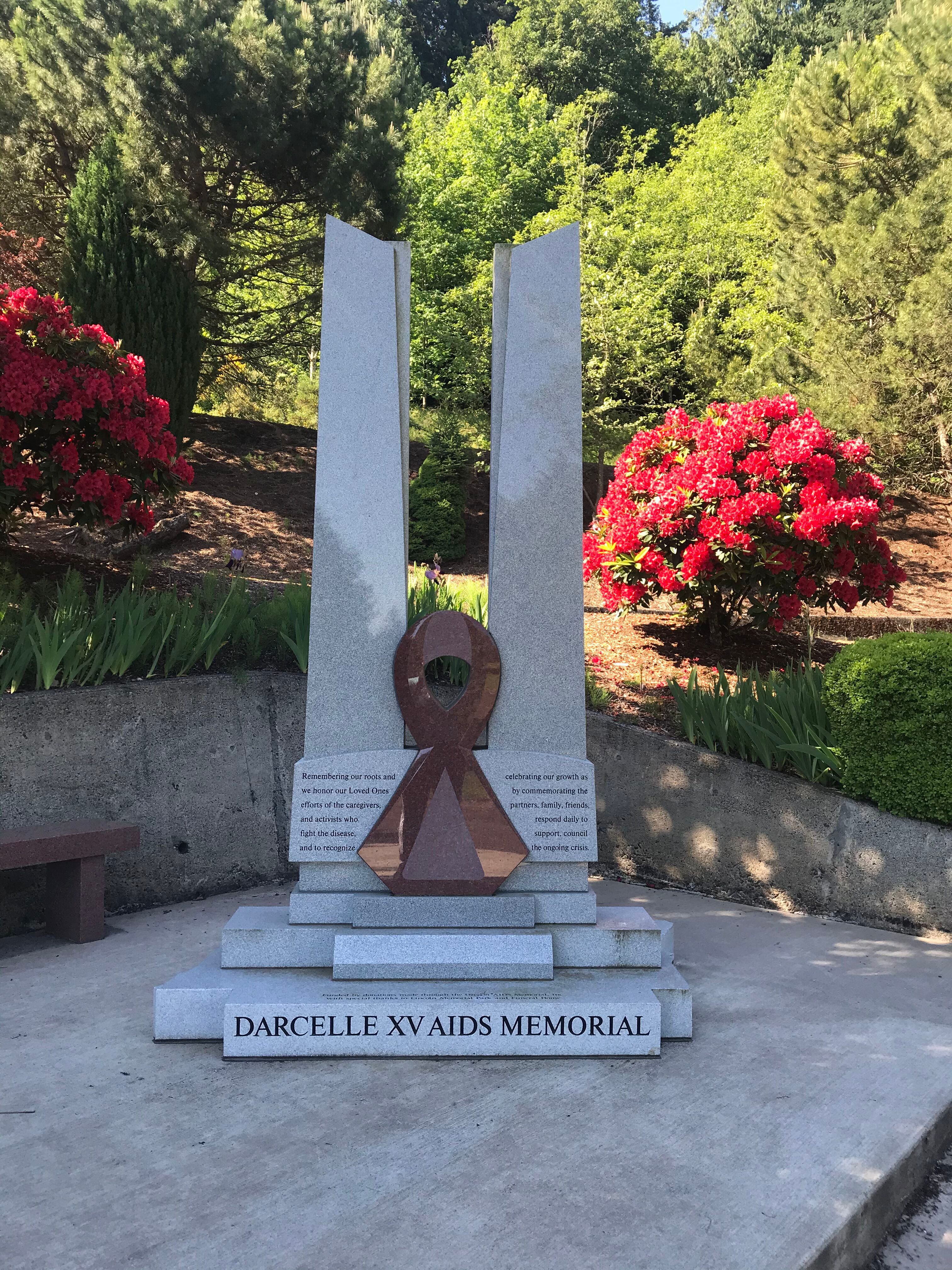 The monument was unveiled in 2017.