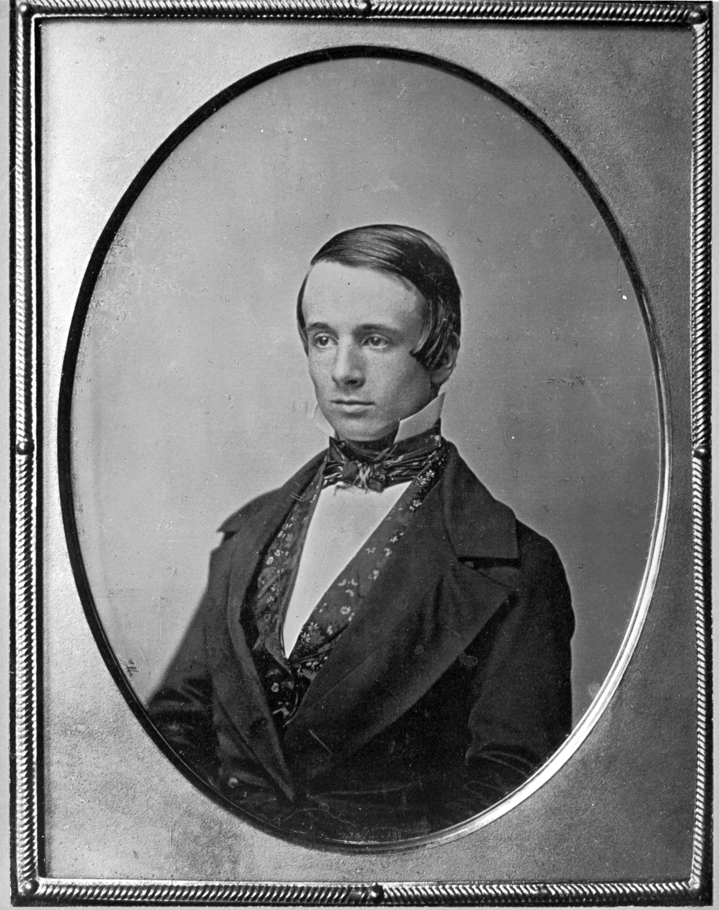 Daguerrotype of Henry Larcom Abbot while in school.