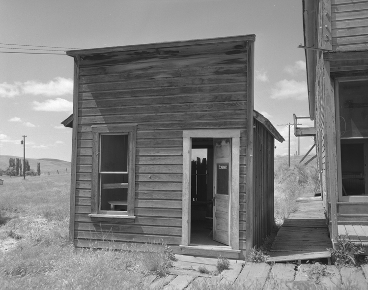 Telephone company office, Antelope, June 1960.