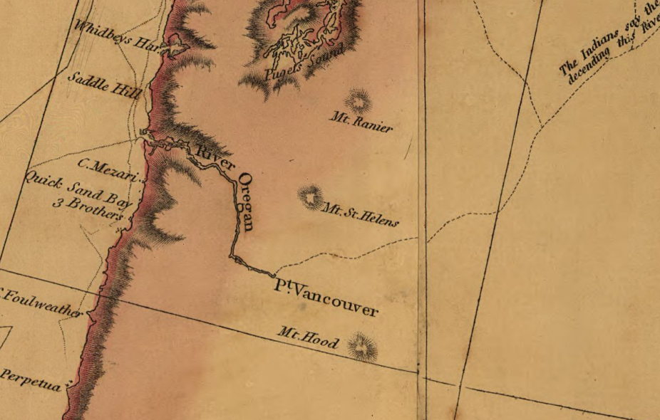"A map exhibiting all the new discoveries in the interior parts of North America"