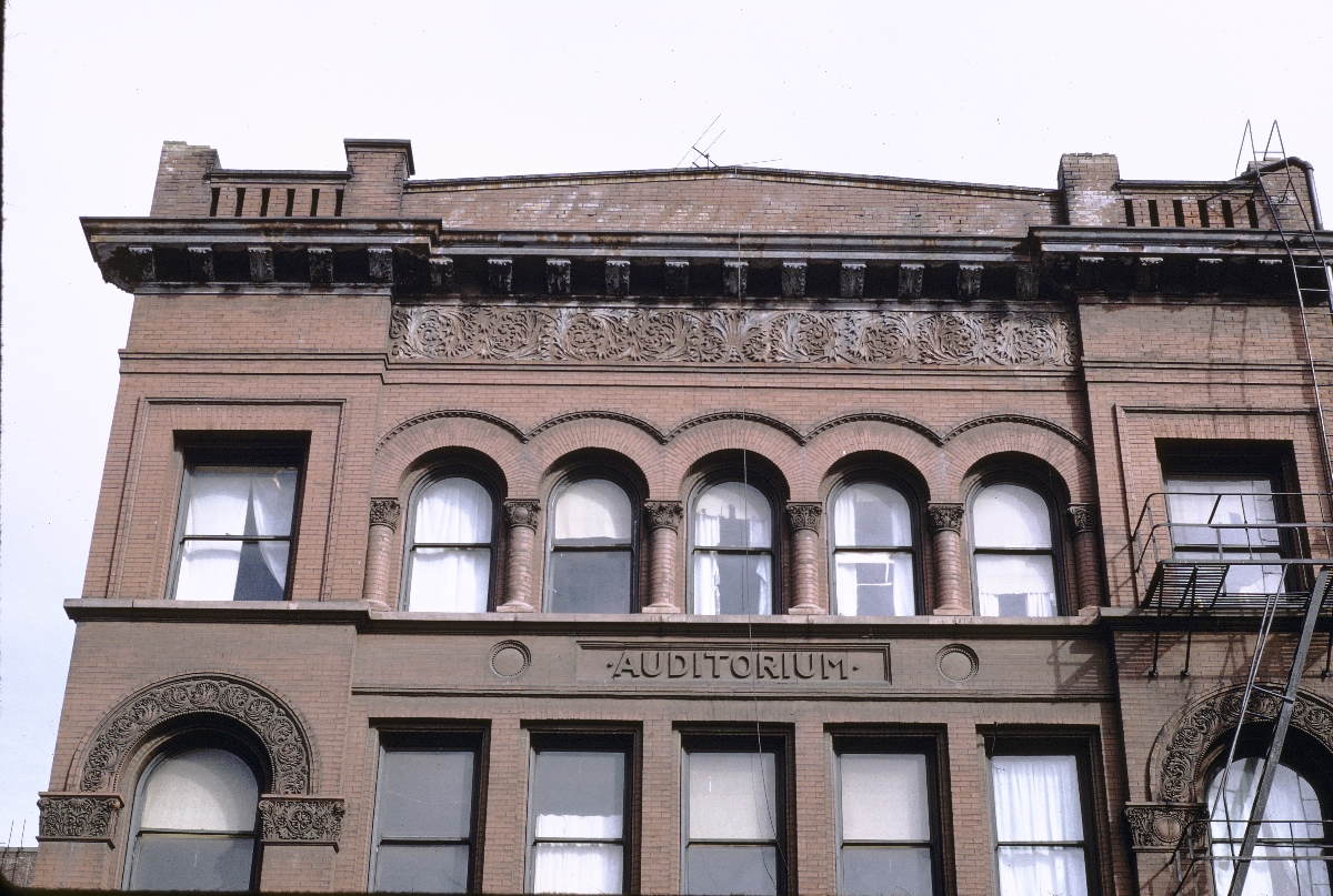 Auditorium and Music Hall