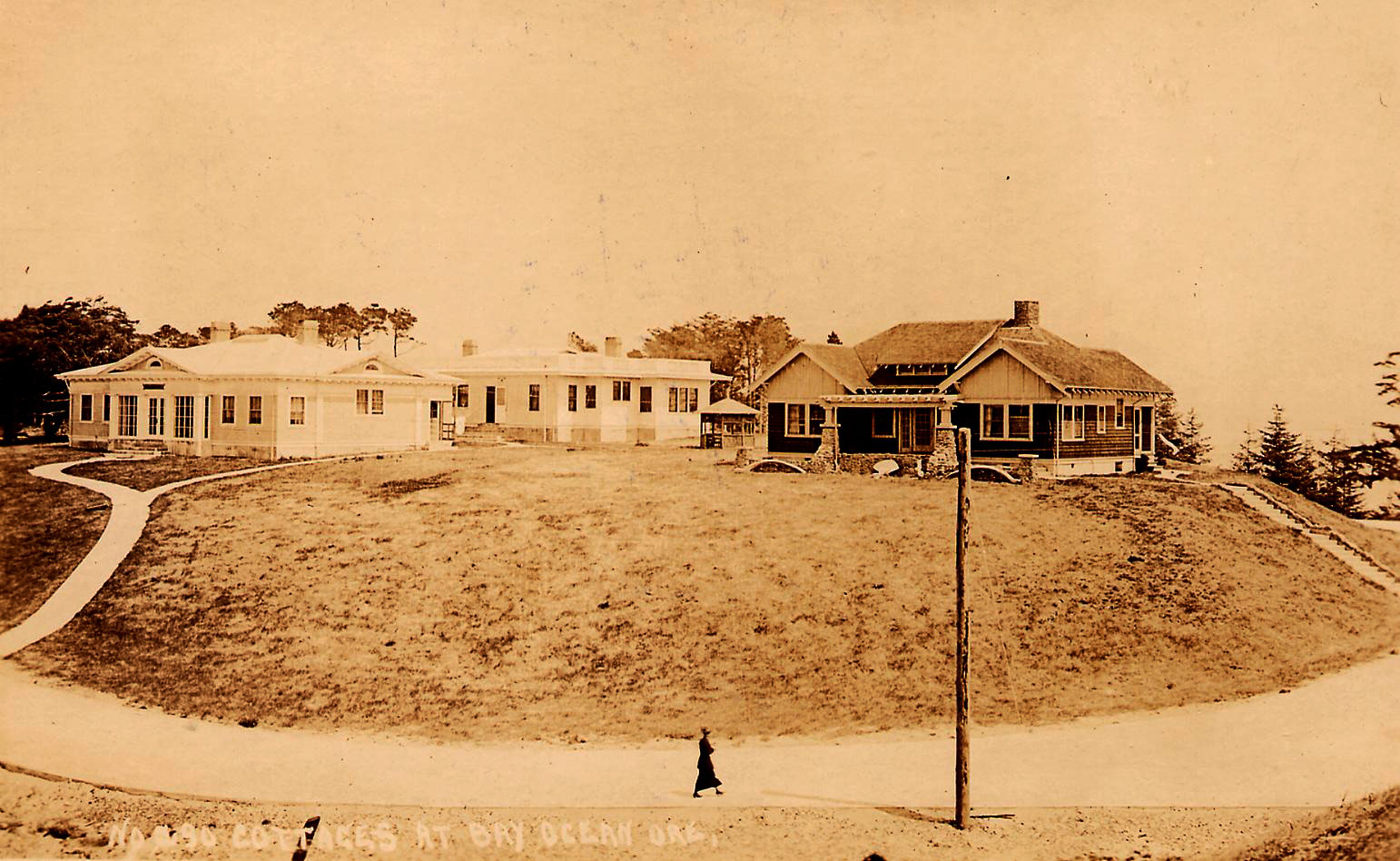 Cottages at Bayocean built by the Poulson Lumber company of Portland.