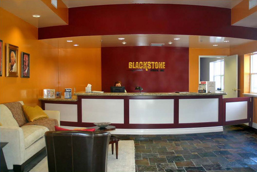 Blackstone Audio showroom.