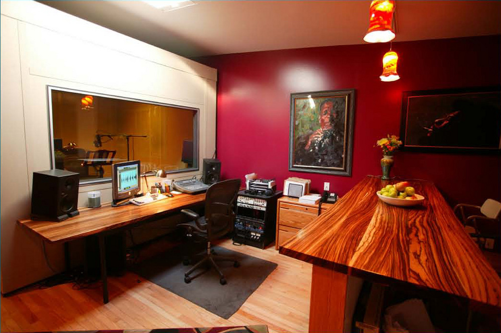 One of three Blackstone Audio studios at their Ashland complex.