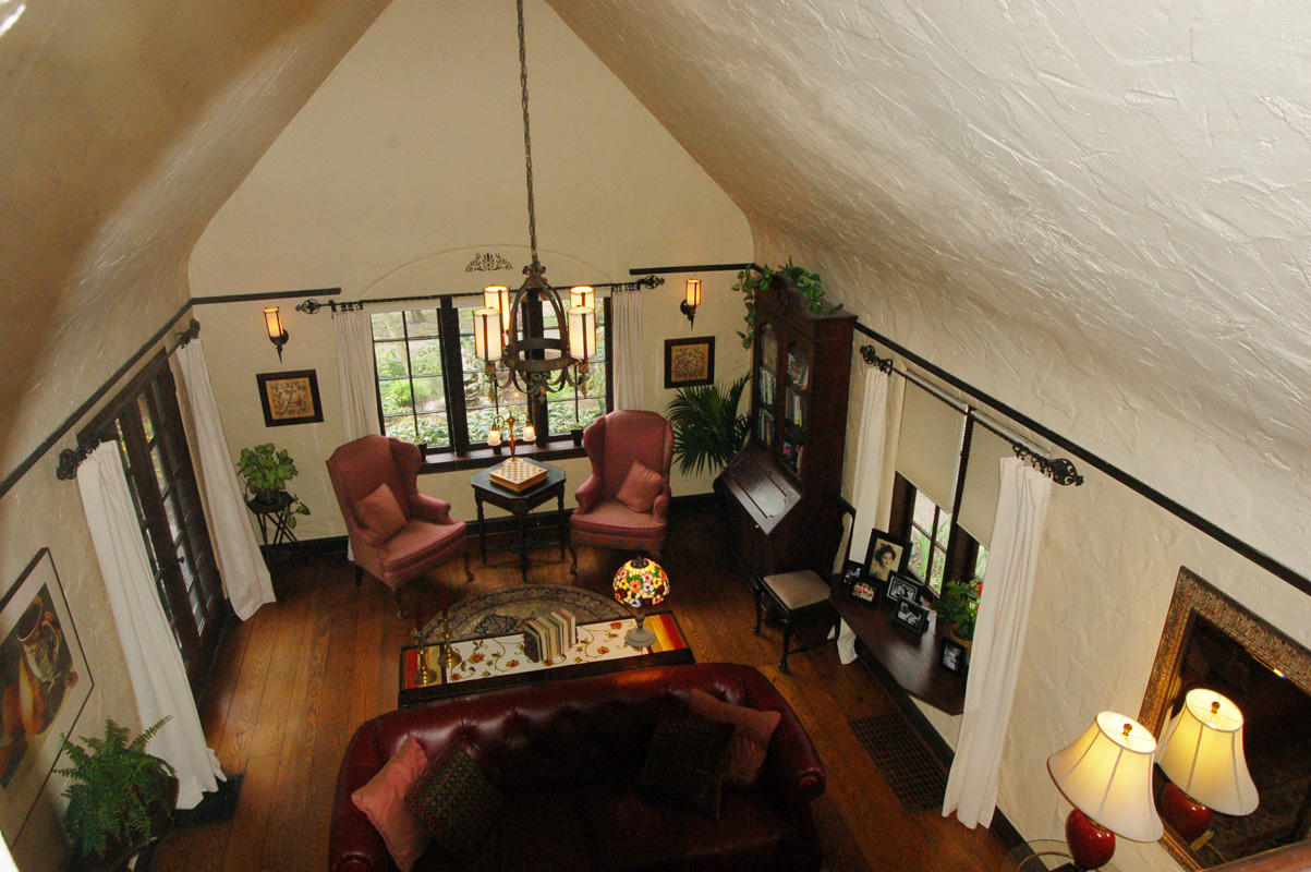 Brick House Beautiful living room, 2011.