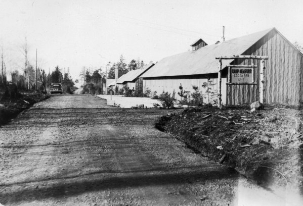 Civilian Conservation Corps camp 929, Newport, 1935.