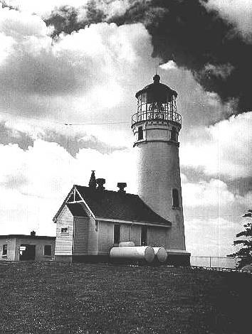 Cape Blanco lighthouse near Port Orford, 1948.