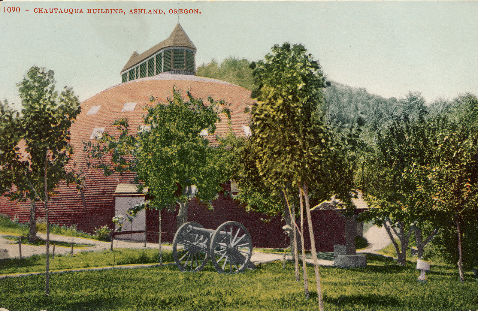 Chatauqua Building, Ashland, about 1910.
