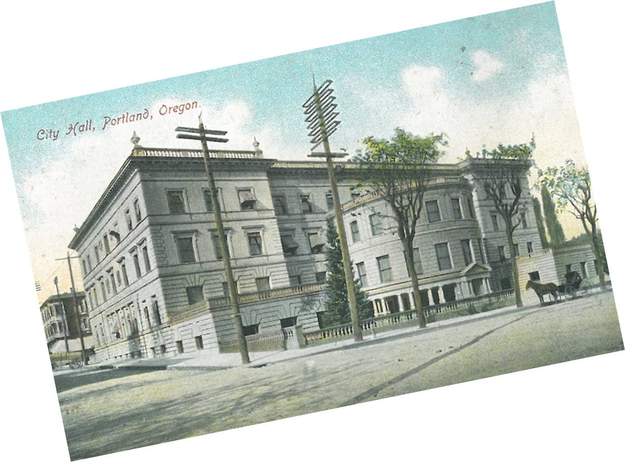 Portland City Hall, first OHS location
