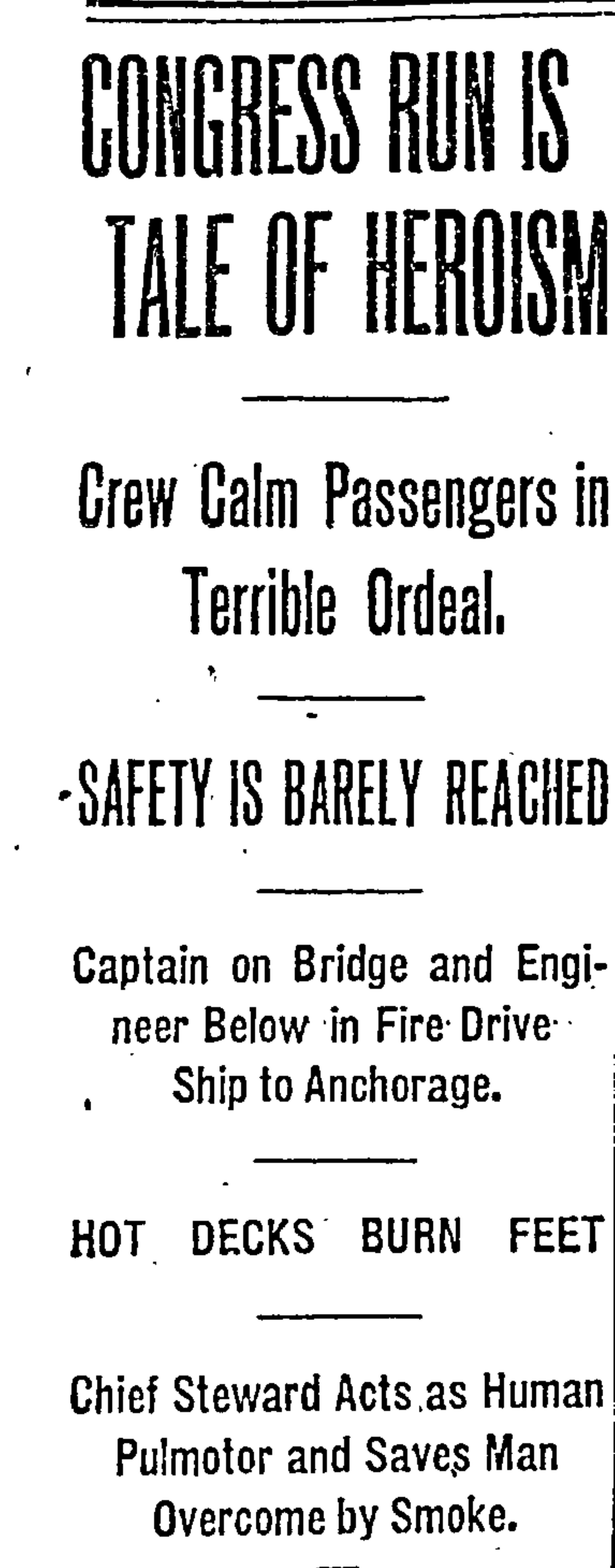 The Wreck of the Congress (ship)