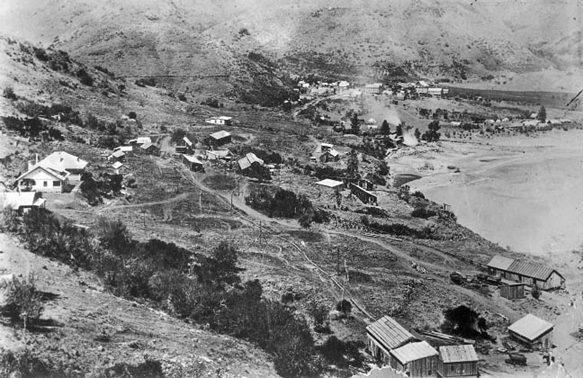 Copperfield from the southeast, about 1908.