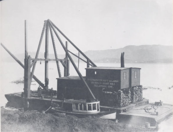 U.S. Corps of Engineers Derrick Boat