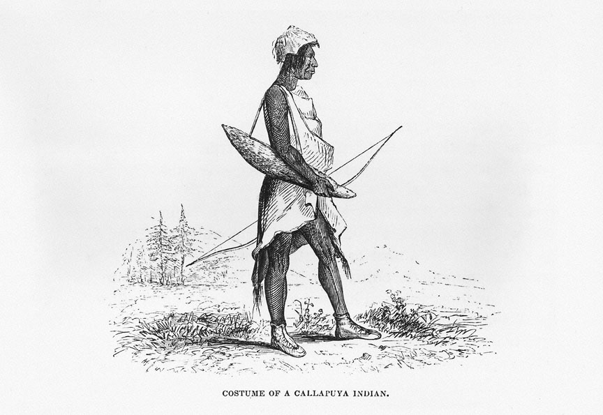 Kalapuya Man Drawing