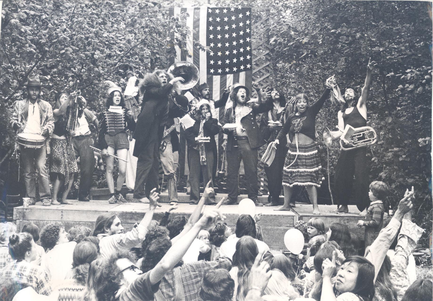 Oregon Country Fair, 1978; photo by Monte Enbysk