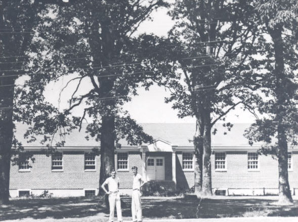 Cozine Hall (once an army post), 1948