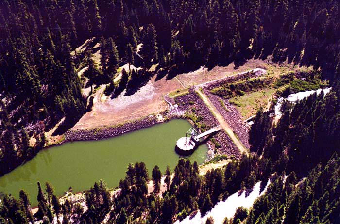 Crane Prairie Dam, Deschutes County, July 2005.