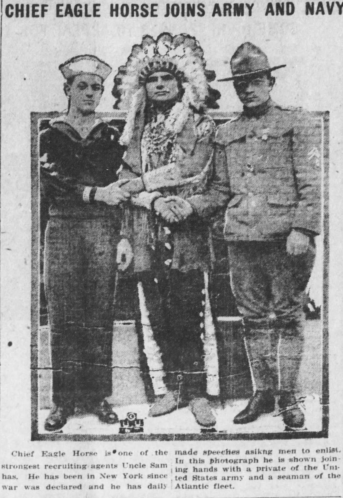 This photo was featured in newspapers across the county.