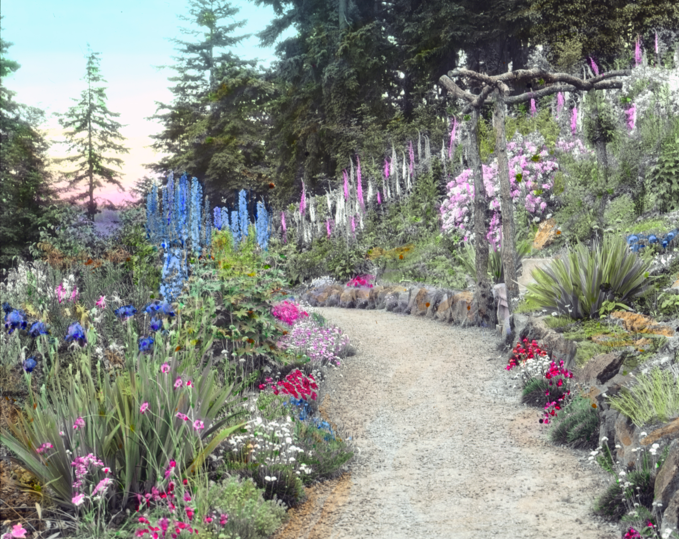 Elk Rock Gardens, about 1925.