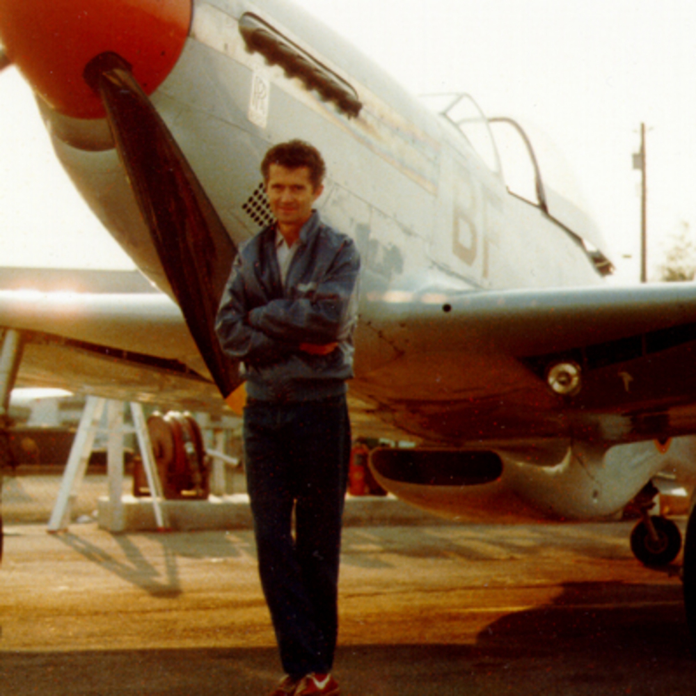 Jack Erickson, founder of Erickson Air-Crane, 1990.