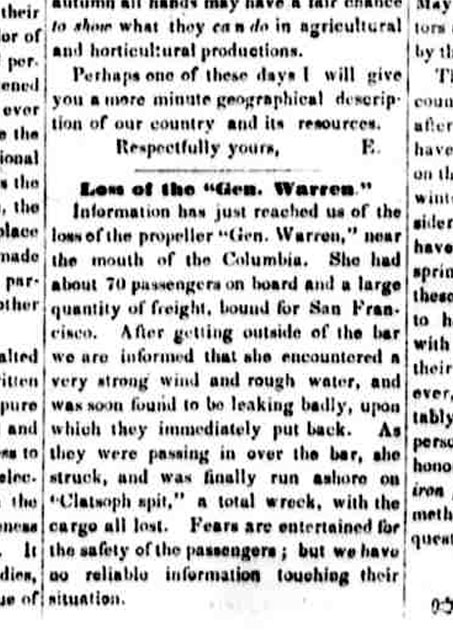 Wreck of the General Warren (ship)