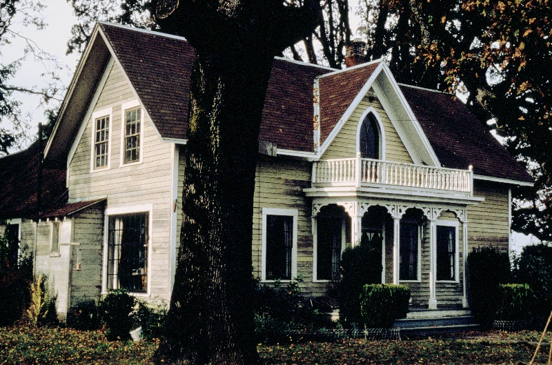 Silas Jacob Beeks Farmstead, NE of Forest Grove, 1900s.