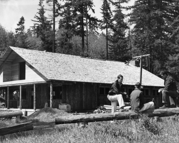 Forestry Club Cabin, 1950