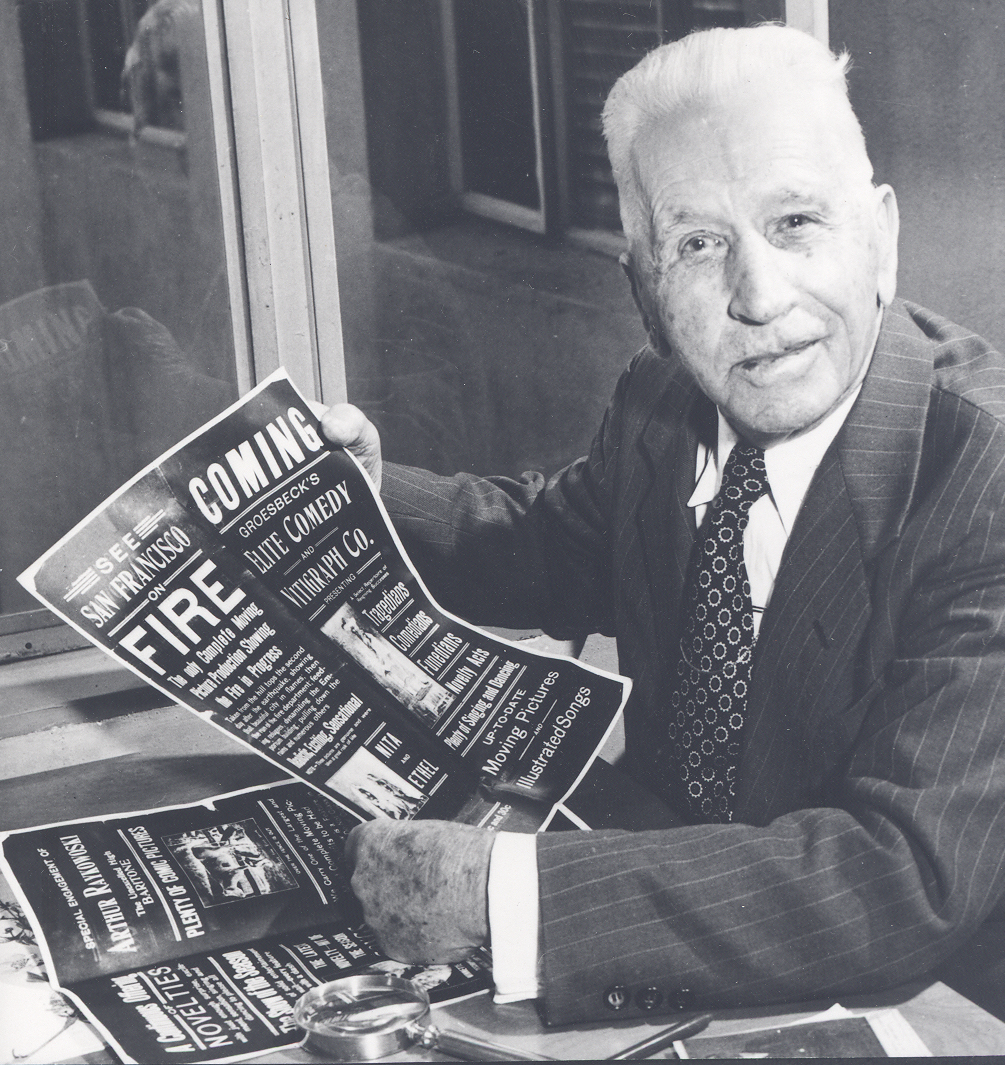 Grosbeck showed some of the first films in Portland