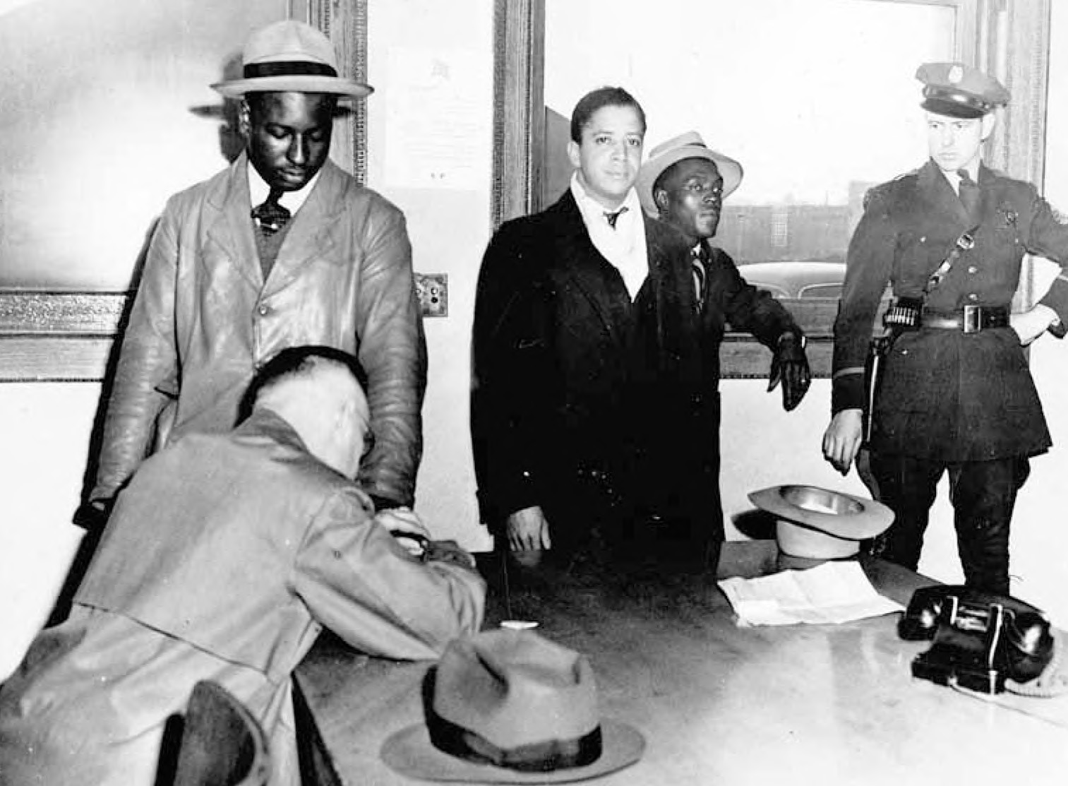 From left to right: Solomon Studyway, John Funches, and Jessie Hall. All were exonerated.