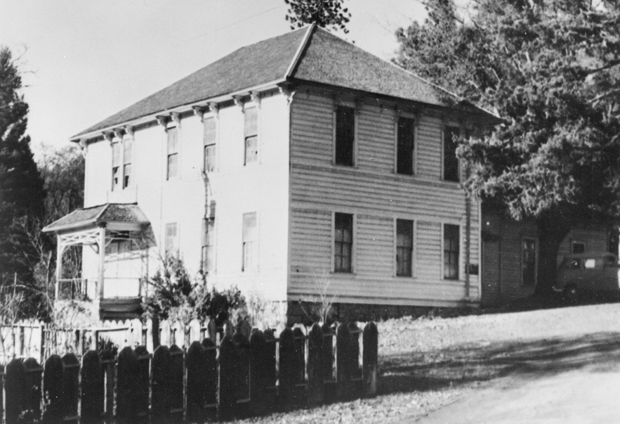 School house, Gold Hill, 1890.
