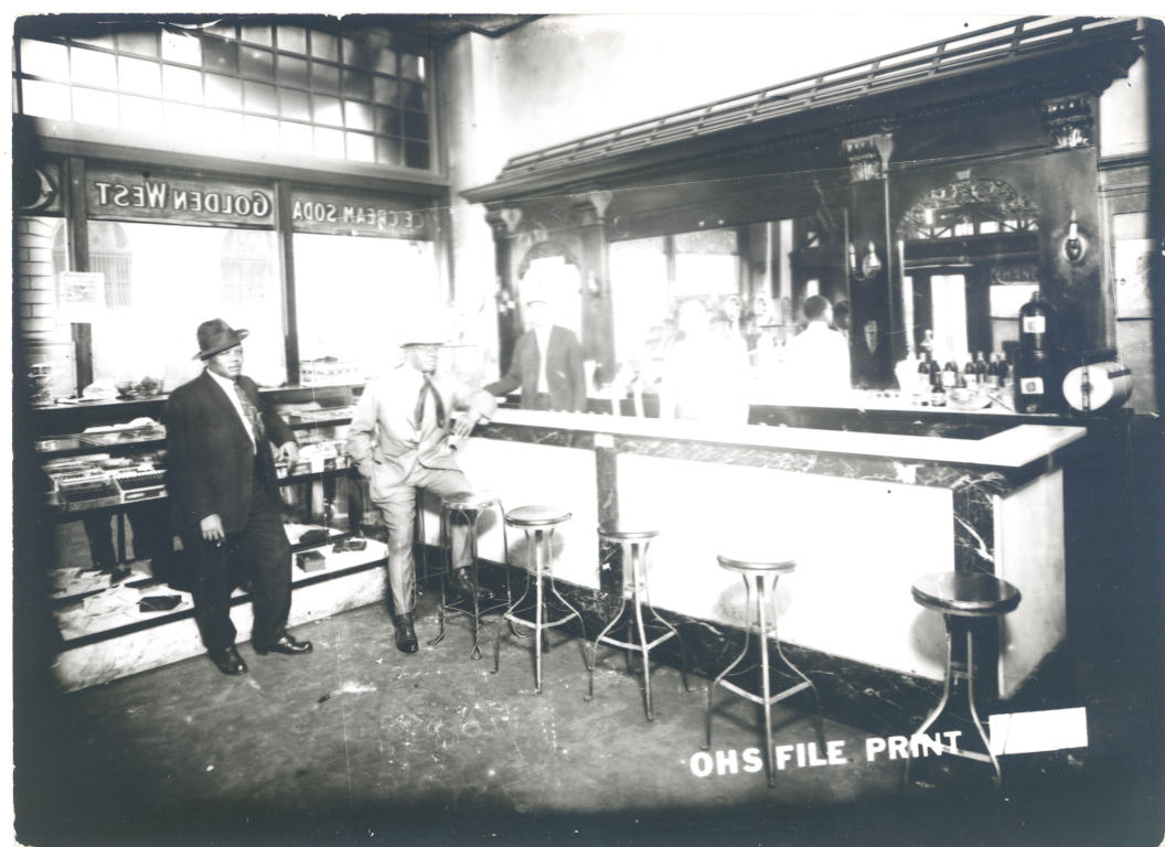 Golden West Hotel, soda fountain