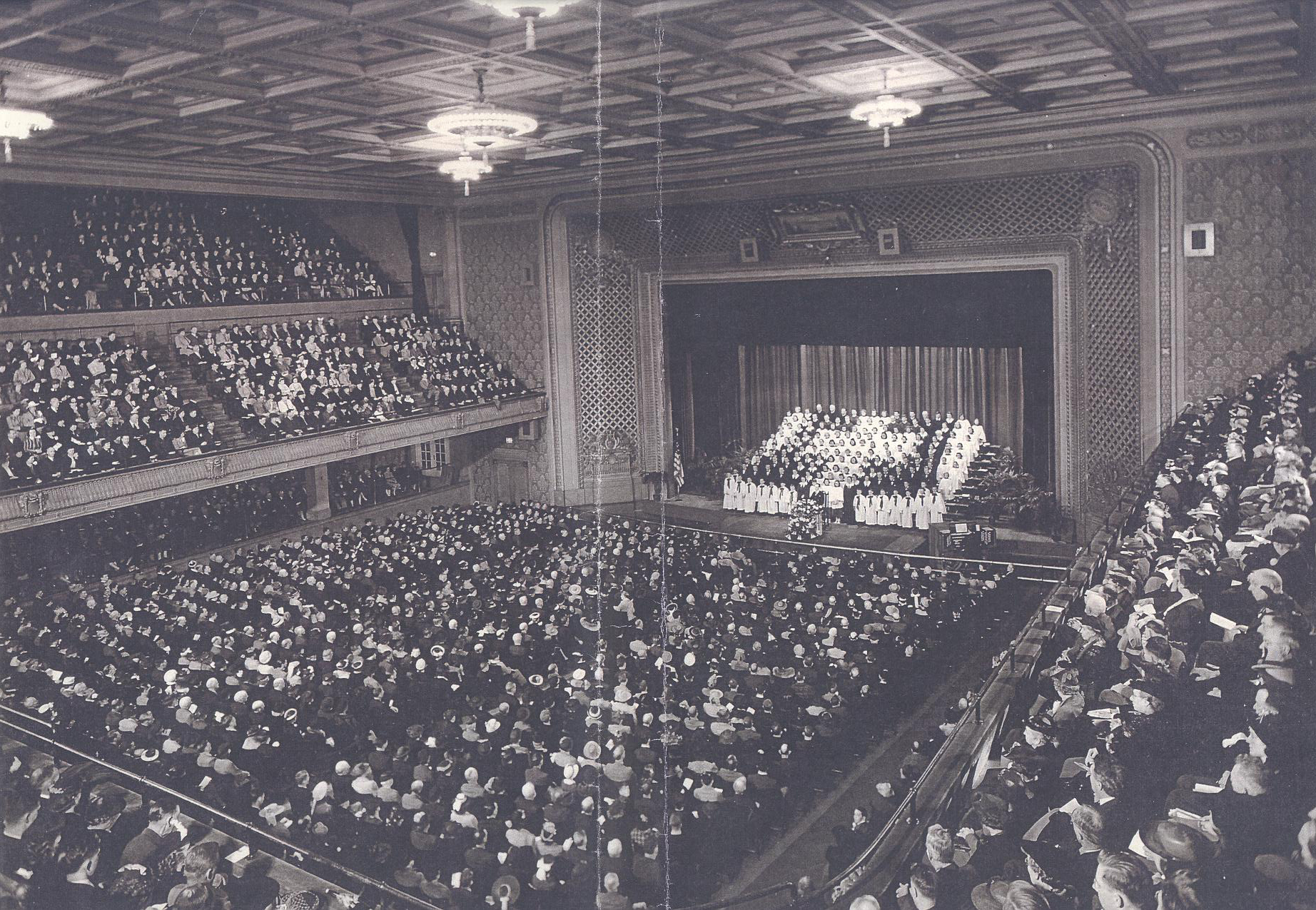 Easter morning, March 24, 1940, Civic Auditorium 