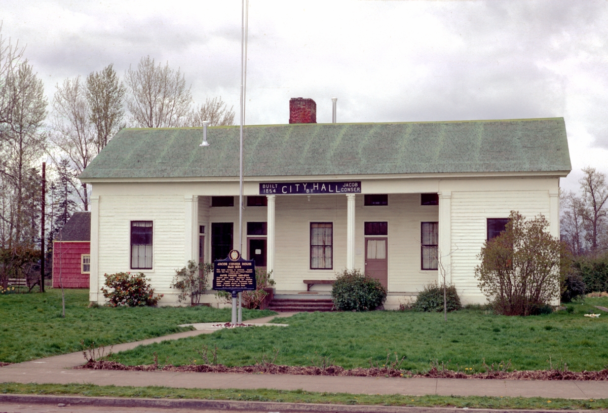 Jacob Conser House, 128 N. Main St., Jefferson, April 1967.