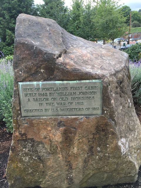 The marker was later moved to Elizabeth Caruthers Park.
