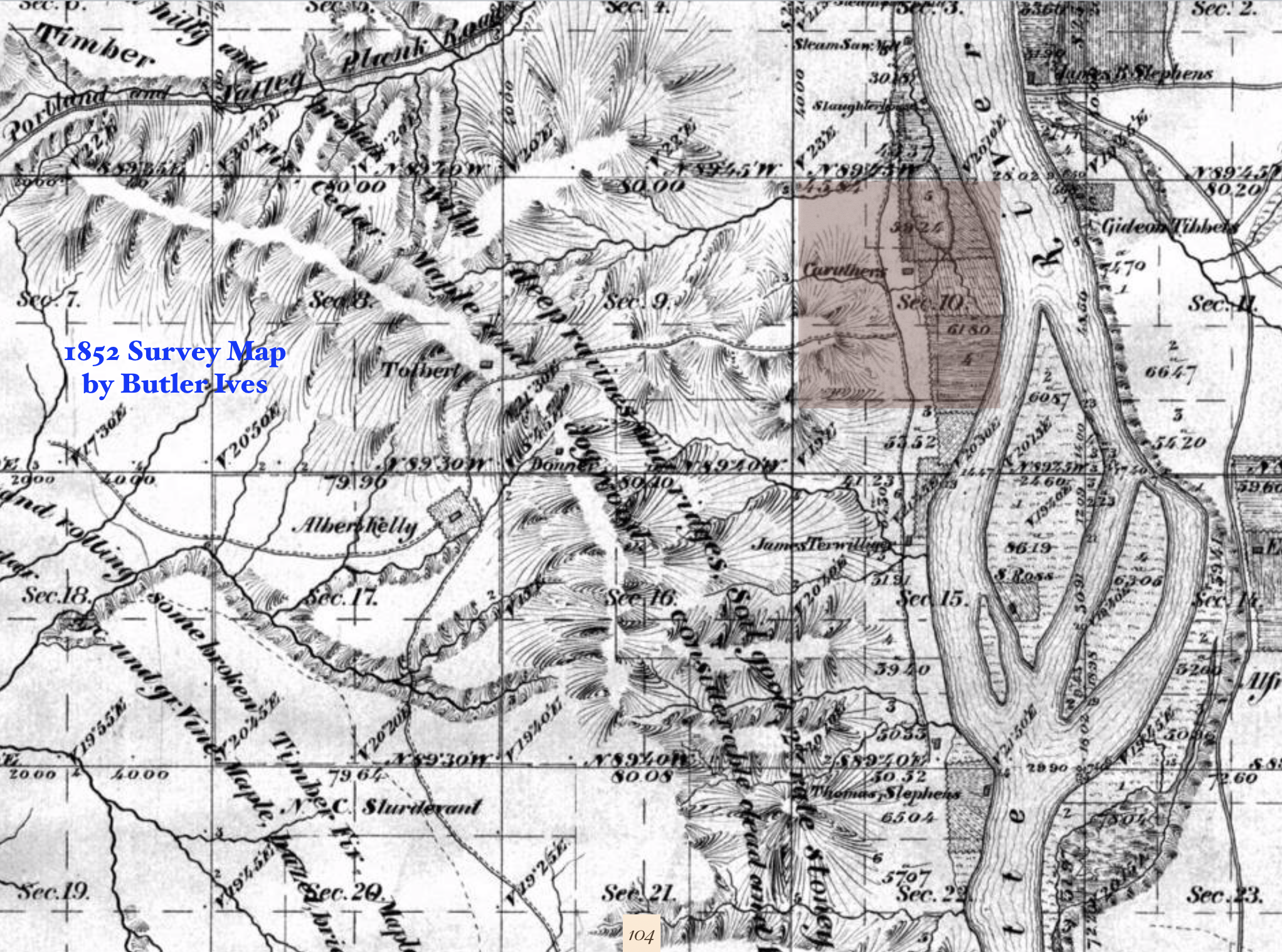 Butler Ives, Surveyor