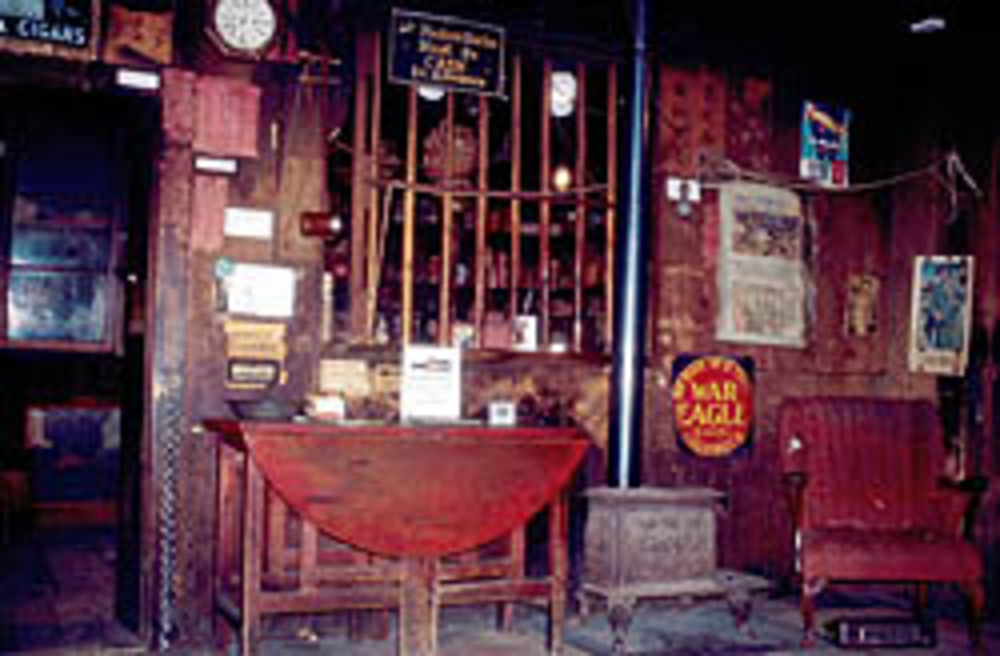 Interior, Kam Wah Chung Company Building Museum.