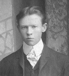 Dan Kelly, 1904 photo in Baker High School yearbook.
