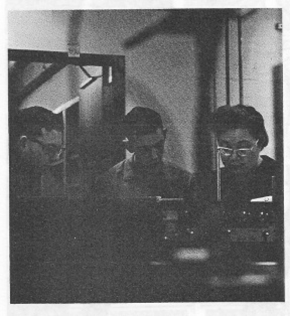 Kwan Hsu at PSU; from the PSU Vanguard, in the Kwan Hsu Papers.