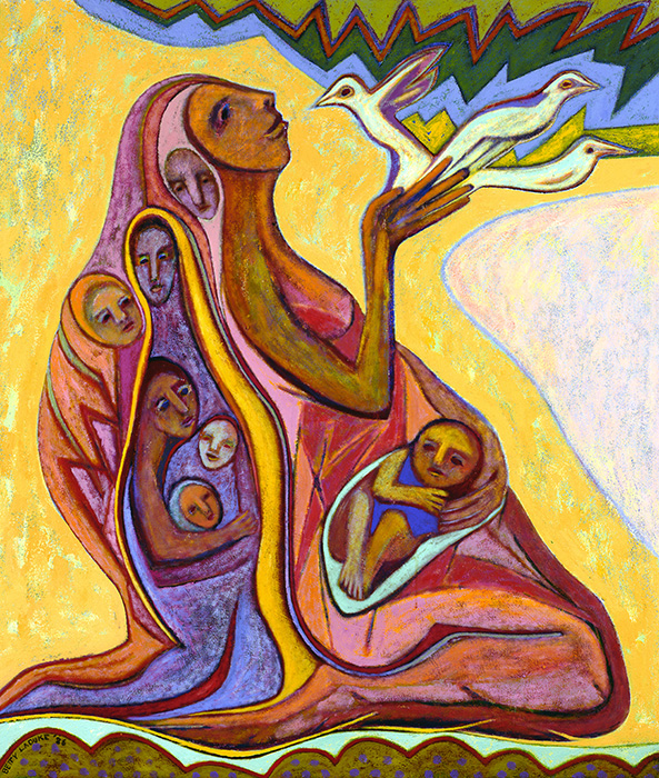 Tomorrow, 1985 (68"x54") (Latin America).