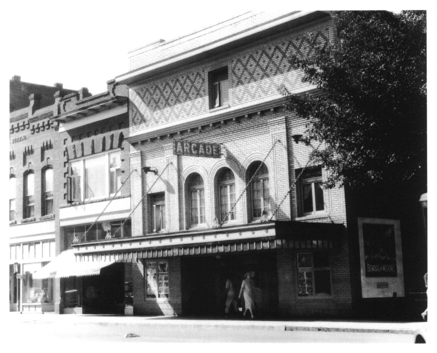 Liberty Theater (when it was known as the Arcade)