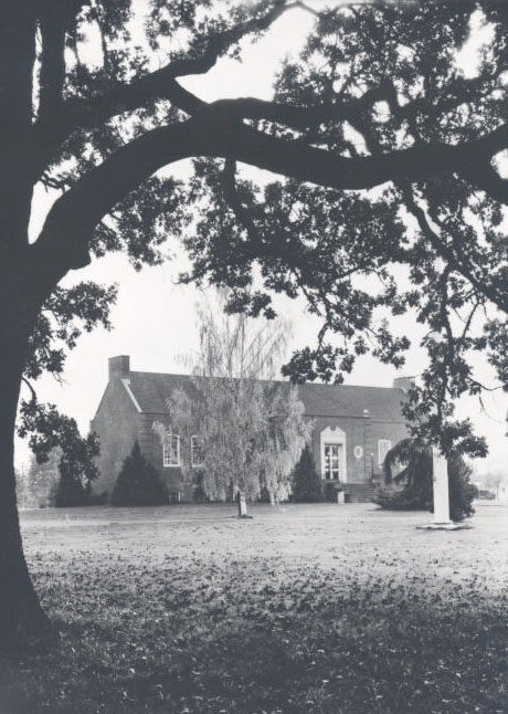 Linfield College library, 1955