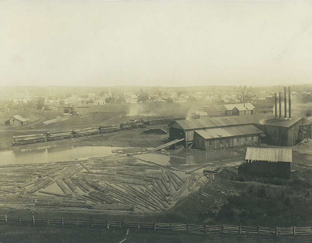 Willamette Industries lumber mill.